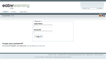 Tablet Screenshot of eabwlearning.org